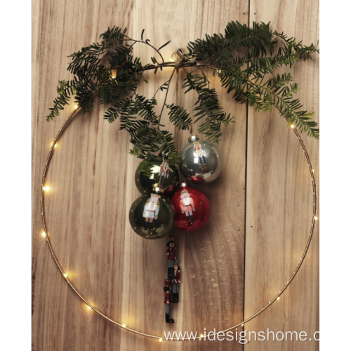 Metal Round Hanging With LED